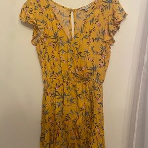 American Eagle Floral Romper